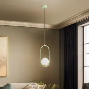 Jupiter Hänglampa Samba, 1 lampa, grön/vit