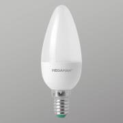 MEGAMAN E14 3,5W LED-lampa opal, 2.800K