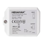 MEGAMAN LED-drivdon till Rico HR, dimbar, 12 W