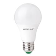 MEGAMAN LED-lampa E27 A60 9W, varmvit, dimbar