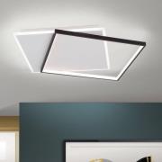 ORION LED-taklampa Emanuel, vit/svart