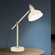 ORION Schiller bordslampa, khaki, metall, 59 cm hög, justerbar