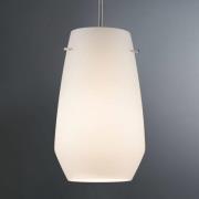 Paulmann Vento lampskärm, vit, Ø 17 cm, glas