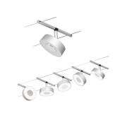 Paulmann Circle LED-vajersystem 5 lampor krom matt