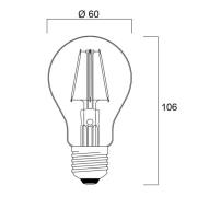 Sylvania ToLEDo Retro LED-lampa E27 4,1W grön