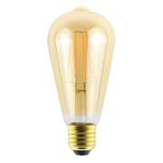 Sylvania LED-lampa E27 ToLEDo RT ST64 6W 825 guld dimbar