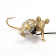 SELETTI LED-dekorbordslampa Mouse Lamp USB liggande guld