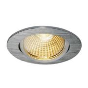 SLV New Tria 68 Infälld spotlight LED 3 000K rund aluminium