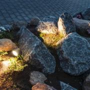 SLV markspettspotlight Sitra, antracit, aluminium, höjd 12 cm