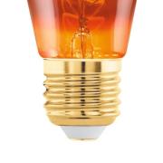 EGLO LED-lampa E27 4W ST48 2.000K filamentlampa koppar dimbar