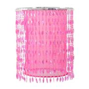 Näve Hänglampa 6008419 med dekorstenar, rosa