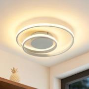 Lindby LED-taklampa Emisua CCT, dimbar vit