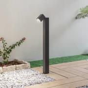 Lindby väglampa Othil, 80 cm hög, antracit, metall