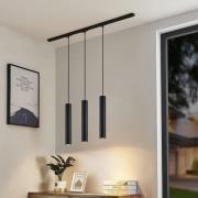 Lindby skensystem Linaro, GU10, pendel, 3 lampor, svart