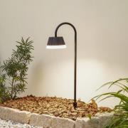 Lindby LED-markspettslampa Ameline, antracit, IP65, 77 cm