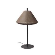 FARO BARCELONA Terrasslampa Saigon IP65, höjd 120 cm, brun