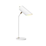 Elstead Bordslampa Quinto, vit/mässing antik