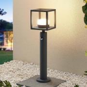 Lucande Timio väglampa, 60cm, rörelsevakt, GX53, IP44
