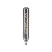 Lucande LED-lampa E27 Ø 6cm 4W 1800K rök