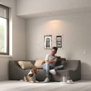 Philips Hue Milliskin LED infälld spot rund, aluminium