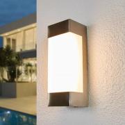 Lindby LED-vägglampa Severina, stål