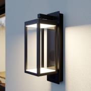 Lucande LED-utomhusvägglampa Ferdinand, antracit Högtalare
