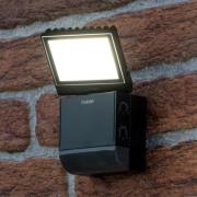 Theben LED-utomhusvägglampa theLeda S8-100, svart, sensor