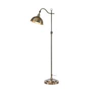 Markslöjd Domego golvlampa, silver antik, järn, höjd 130 cm