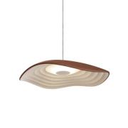 Bover LED-hänglampa Valentina S24, terrakotta/vit