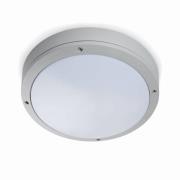 FARO BARCELONA Yen utomhustaklampa, ljusgrå, Ø 28 cm, E27