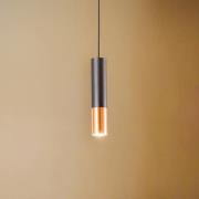 Euluna Thalassa hänglampa 1 lampa GU10 svart/koppar