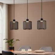 EGLO connect LED-hänglampa Ginestrone-Z, 3 lampor, svart