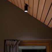 The Light Group SLC LED-inbyggnadsspot Art, 1-ljus, svart, 3 000 K, al...