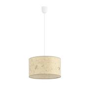 EMIBIG LIGHTING Hänglampa Aston, Ø 35 cm, korklook