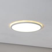TK Lighting Aqua LED-panel, Ø 40 cm, vit, metall/plast CCT dimbar