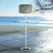 Bover altanlampa Fora P, naturvit/beige, höjd 165 cm,