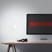 Briloner Skriva bordslampa, GU10-sockel, vit
