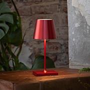 Sigor Nuindie mini LED uppladdningsbar bordslampa, Easy Connect, röd, ...