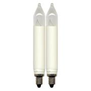 STAR TRADING Ersättningslampa E10 3W 34V paket om 2, 10cm, Ø 1,5cm