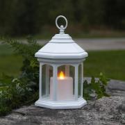 STAR TRADING LED-bordslampa Linta i lyktform, vit