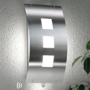 CMD Utomhusvägglampa Toma i stål med sensor