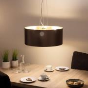 EGLO Textilhänglampa Maserlo, cappuccino, 53 cm