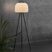 Nordlux LED-golvlampa Kettle Tripod metall, skärm 36 cm