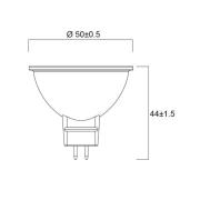 Sylvania LED reflektor GU5.3 7,5W 6.500K dimbar 36° 620lm