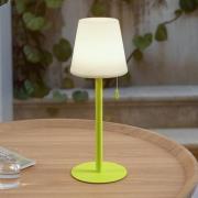 Lindby LED laddningsbar lampa Azalea gul aluminium CCT höjdjusterbar