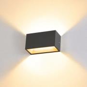 SLV Sitra LED utomhus vägglampa upp/ner 20 antracit