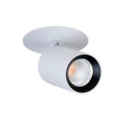 The Light Group SLC LED-inbyggnadsspot Art, 1 lampa, vit, 2 700 K, alu...