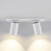 Deko-Light CAN TILT takspotlight, vit, 31 x 9 cm, 2 lampor, metall GU1...