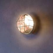 Deko-Light Sotano Retro våtrumslampa, grå, Ø 18 cm, plast IP44