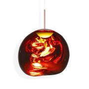 Tom Dixon LED-hänglampa Melt, Ø 50 cm, koppar, plast